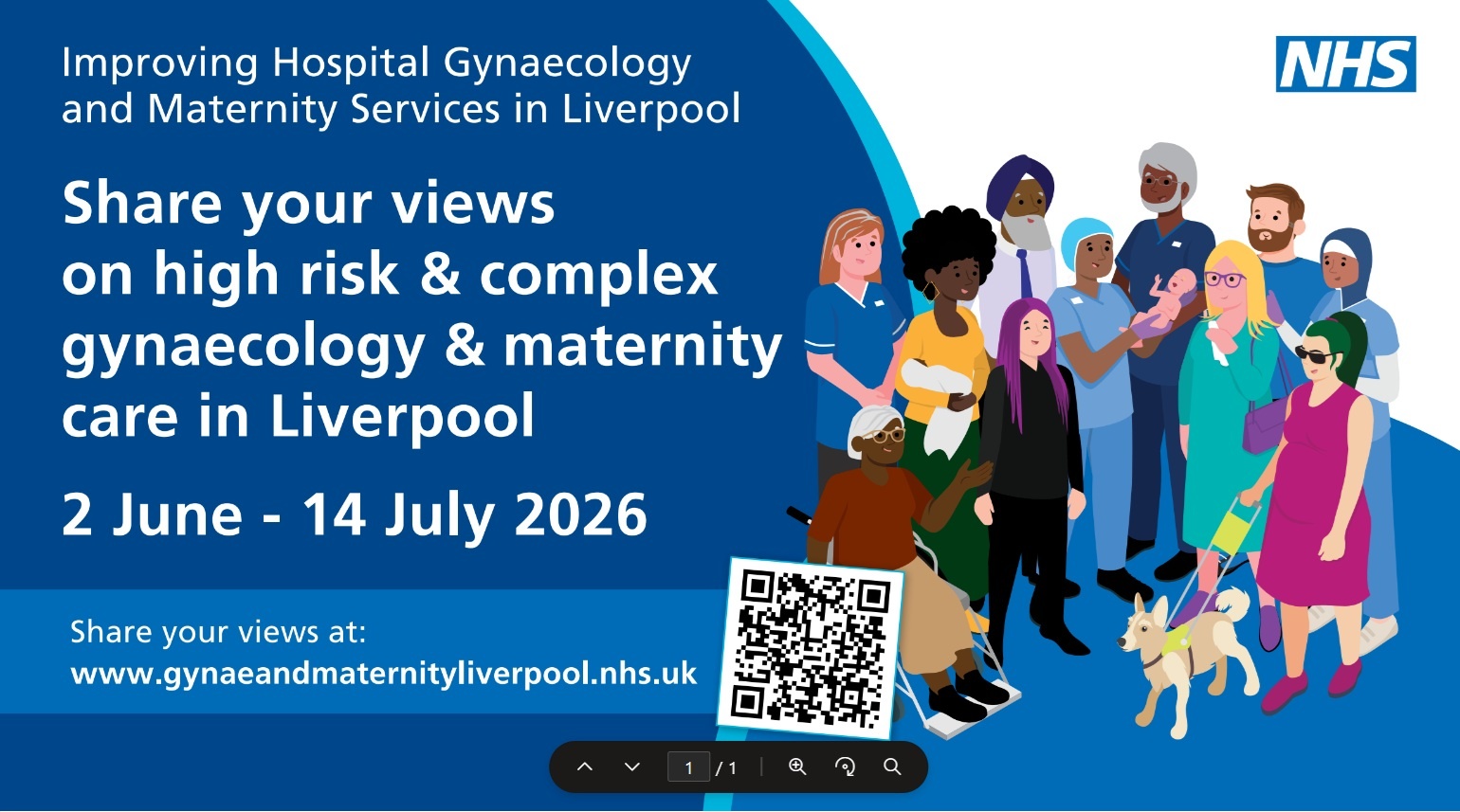 NHS launches engagement on proposed changes to where high risk and complex maternity and gynaecology care happens in Liverpool thumbnail image