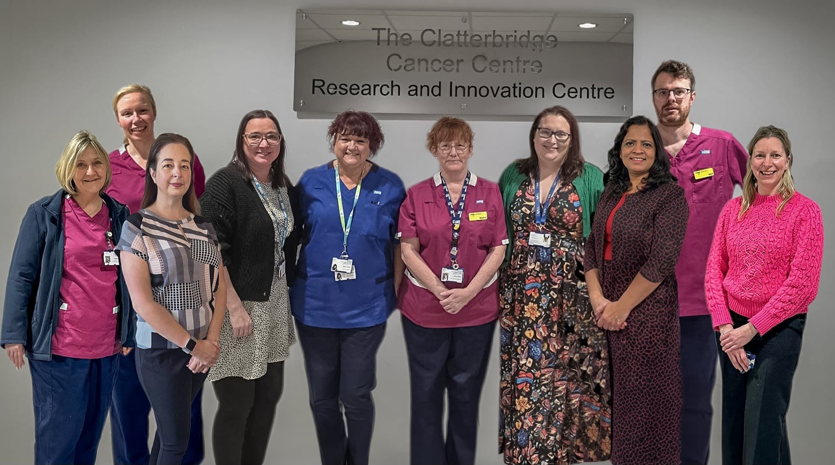 Clatterbridge team recognised for recruitment success in clinical research trial thumbnail image