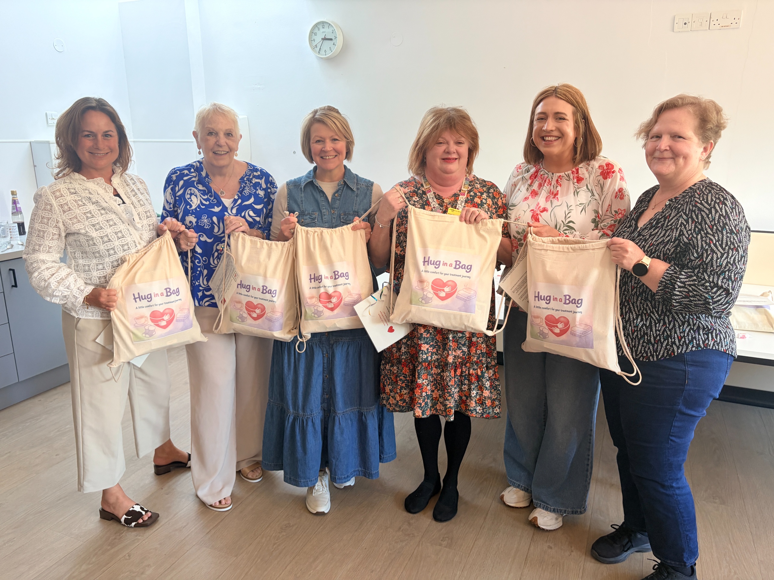 Wirral Cancer Support Worker offers Hug in a Bag to patients thumbnail image